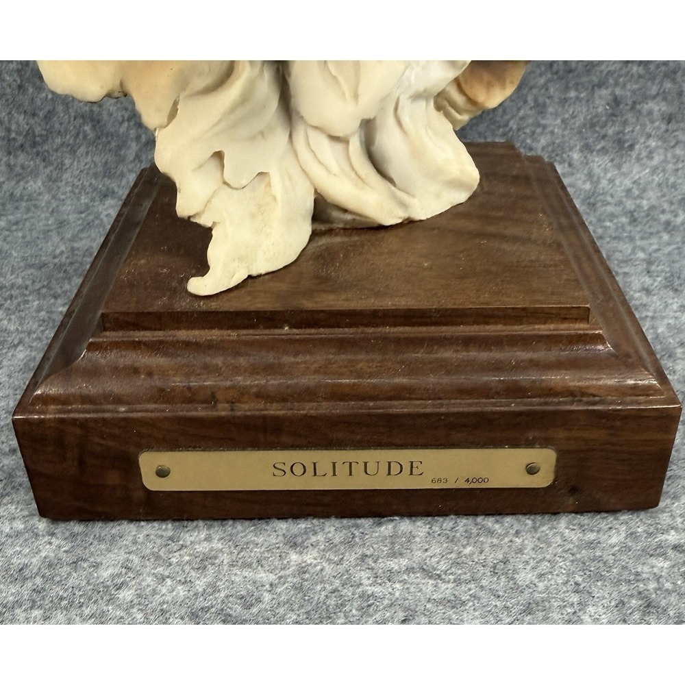 Vintage Stephen Herrero Wolf‎ Animal Sculpture "Solitude" 683/4000 Home Decor - Picture 2 of 11